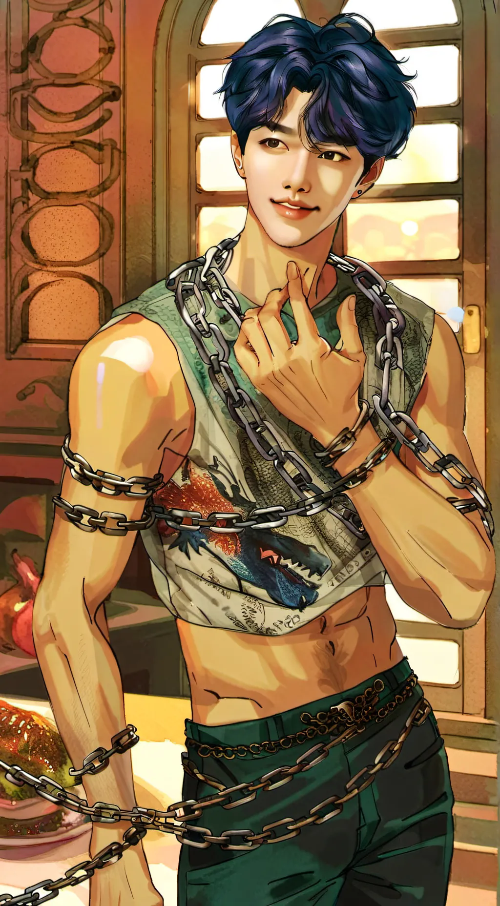 ai character: Su-Jin background