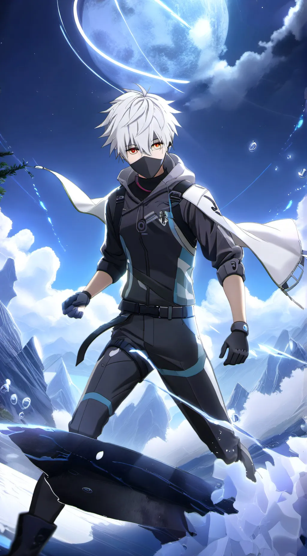 ai character: kakashi ur dadp background