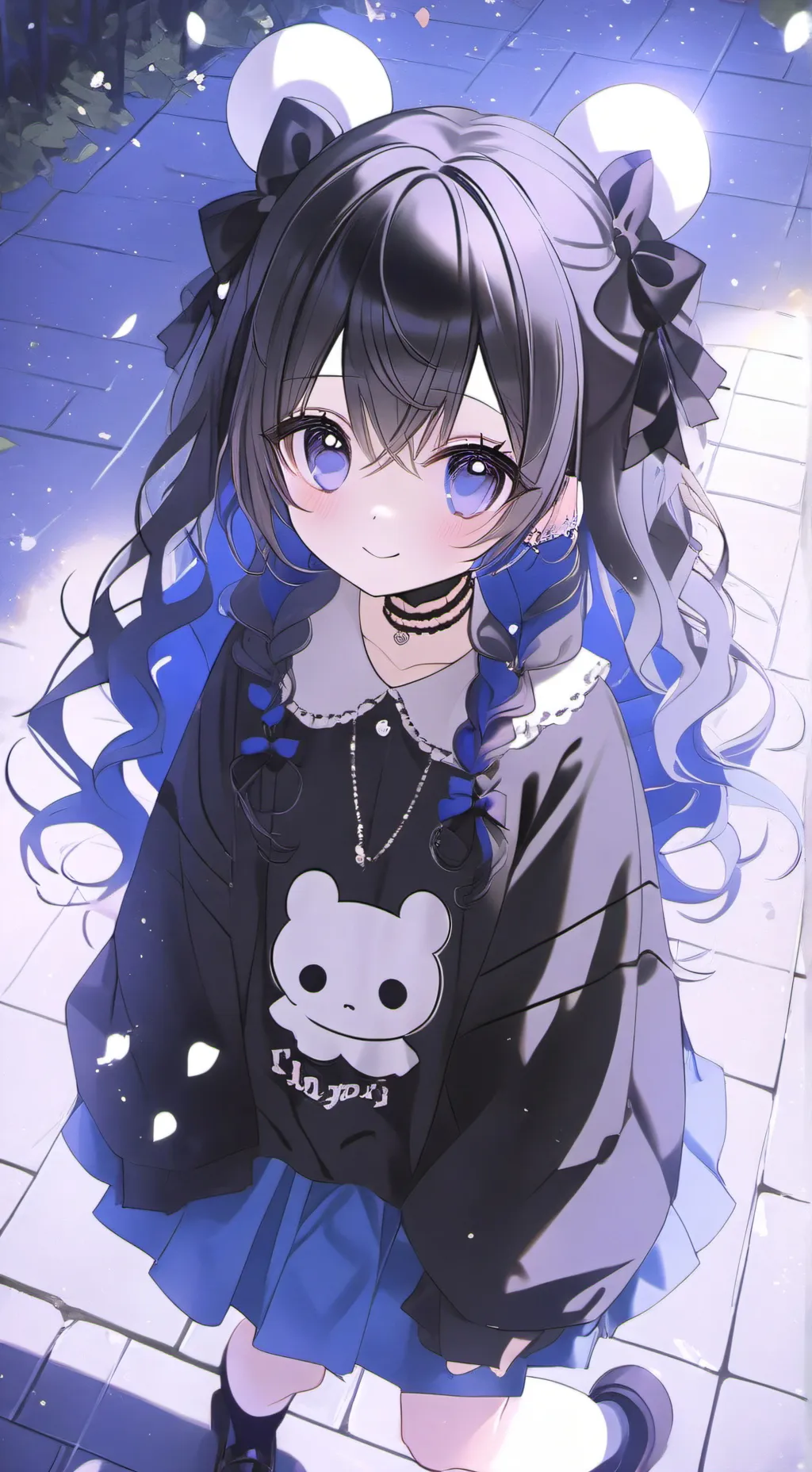 ai character: Luna background