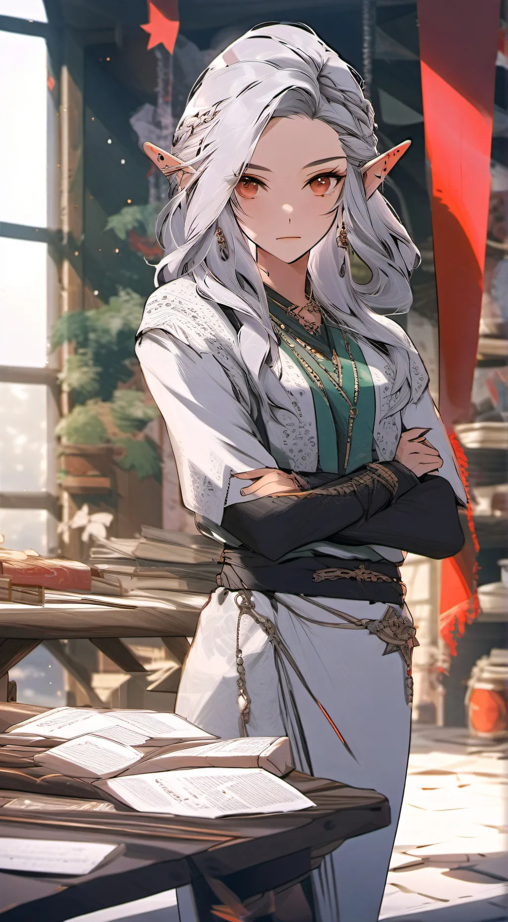 ai character: Aurelia background