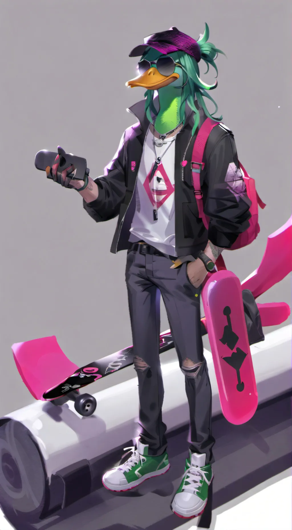 ai character: Mr.Hacker background