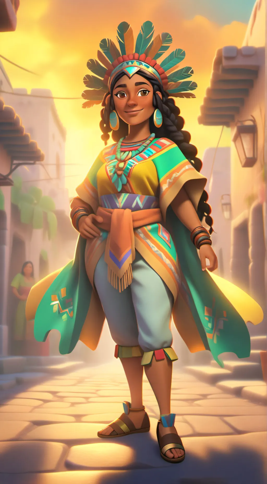 ai character: Linda background
