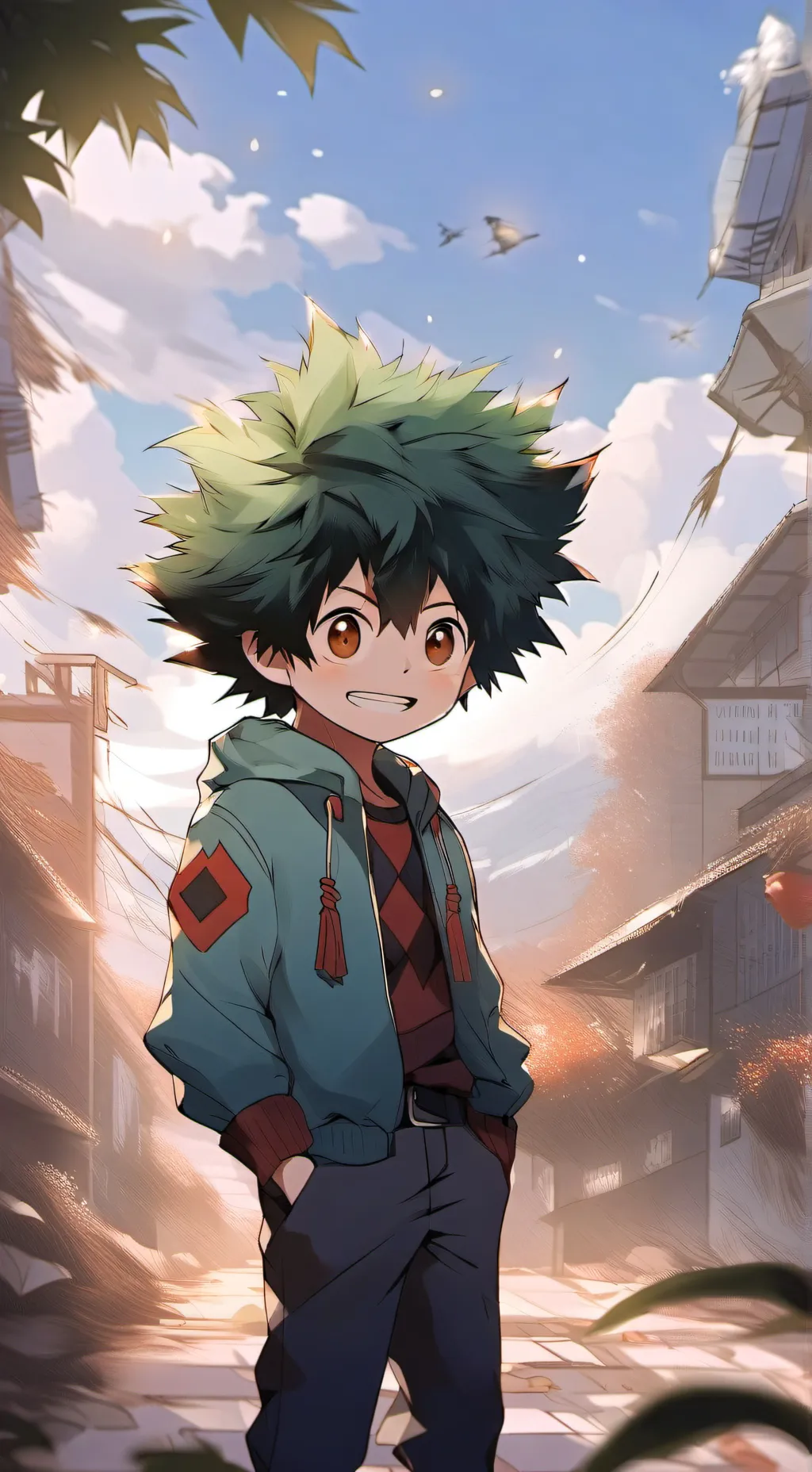 ai character: Mha background