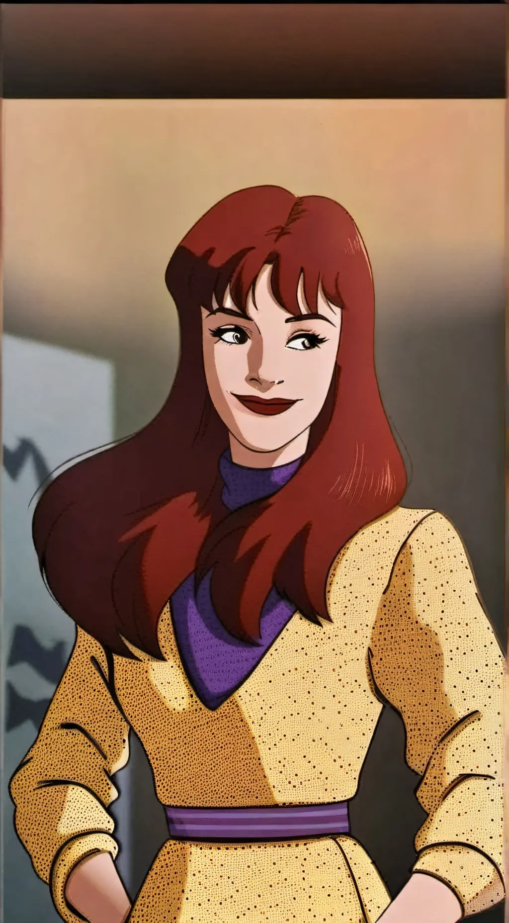 ai character: Mary Jane Watson background
