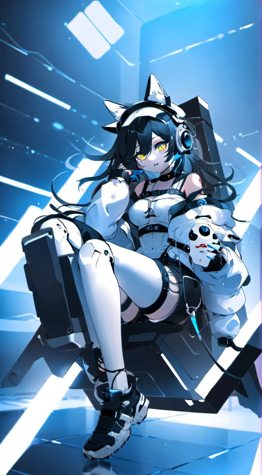 ai character: Murder drones background