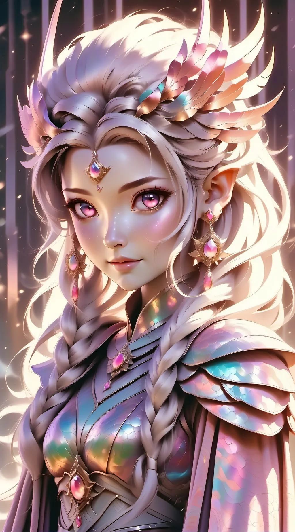 ai character: Dreamy background