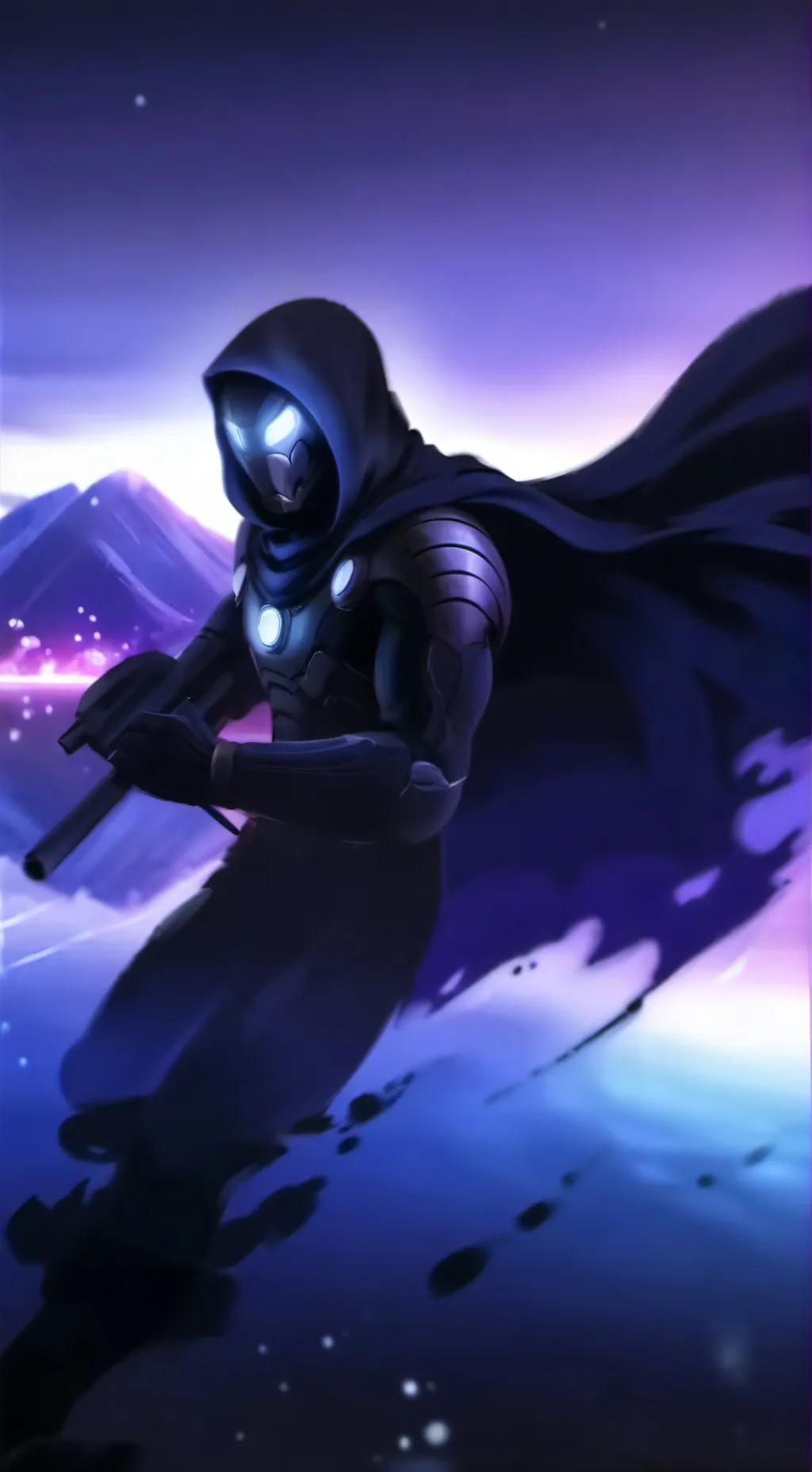 ai character: guerrera background