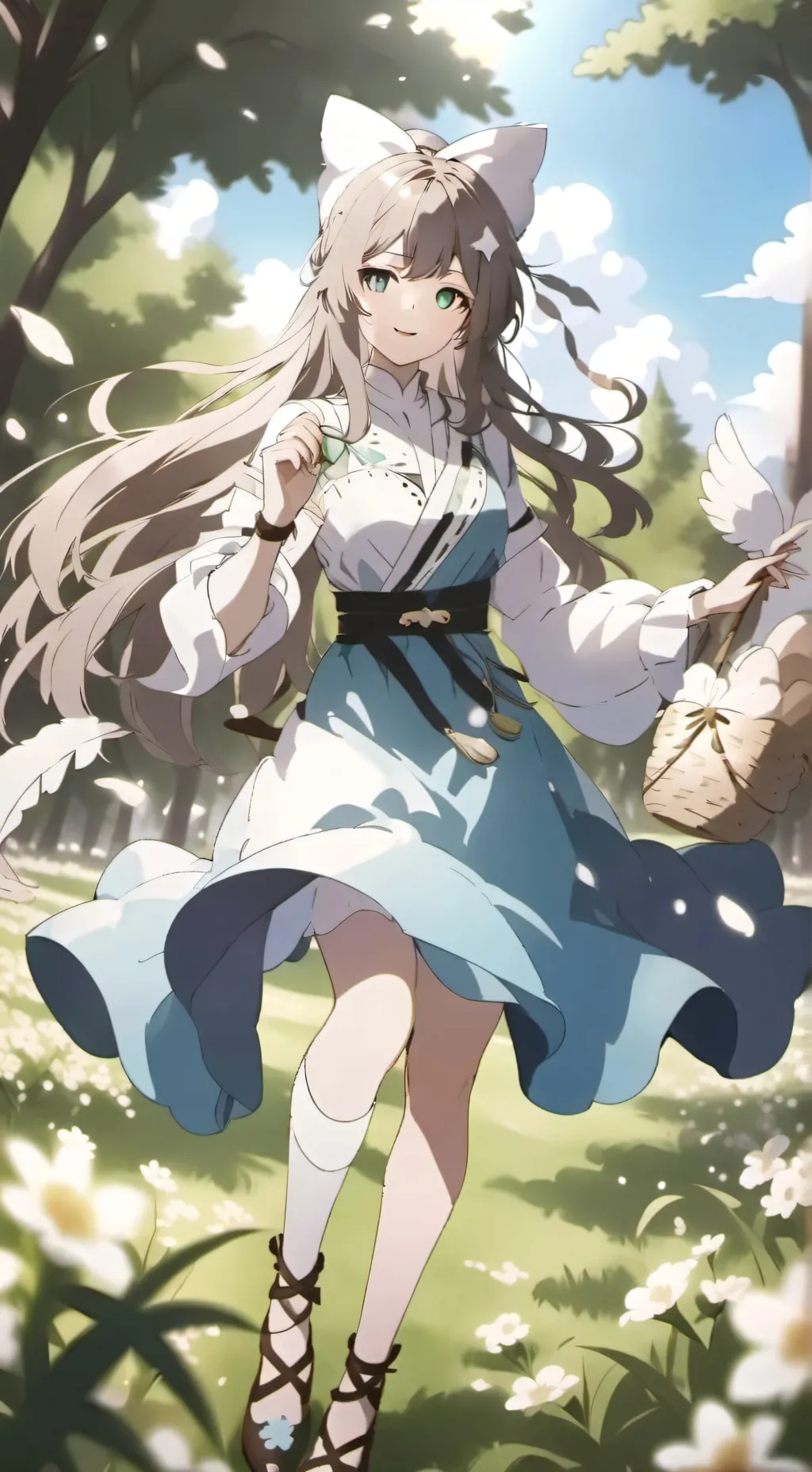 ai character: emily background