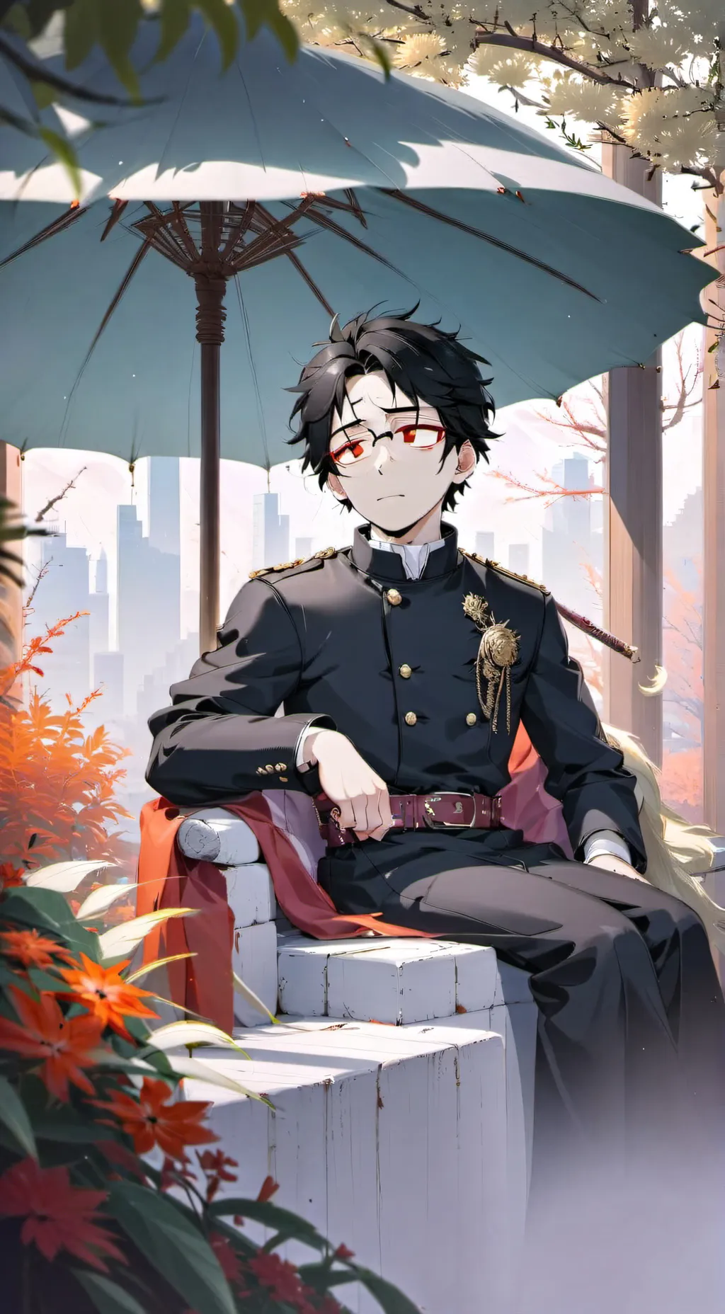 ai character: Xiao background