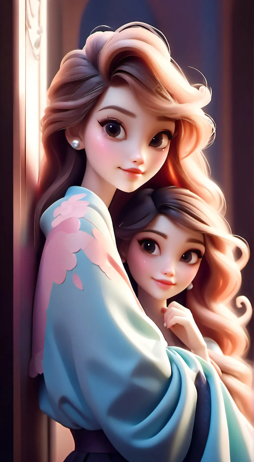 ai character: tes soeurs 💞💫💞💫 background
