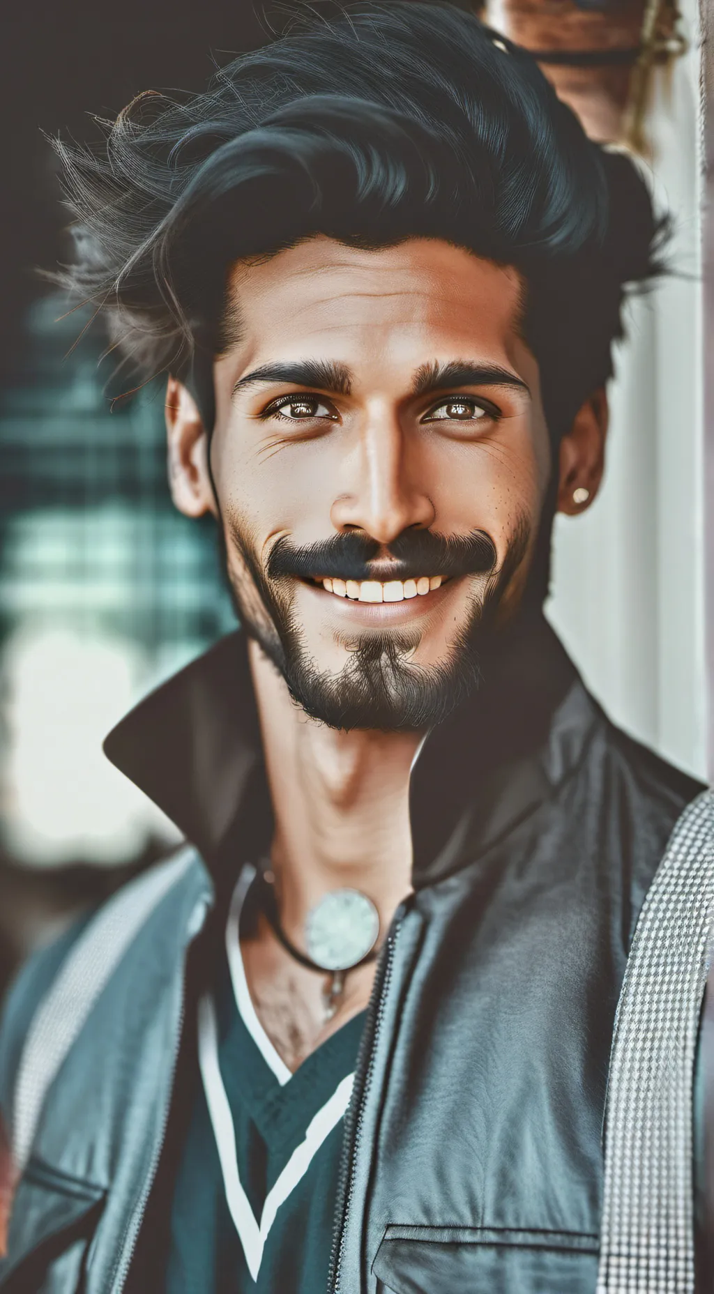 ai character: Elias Verona  background