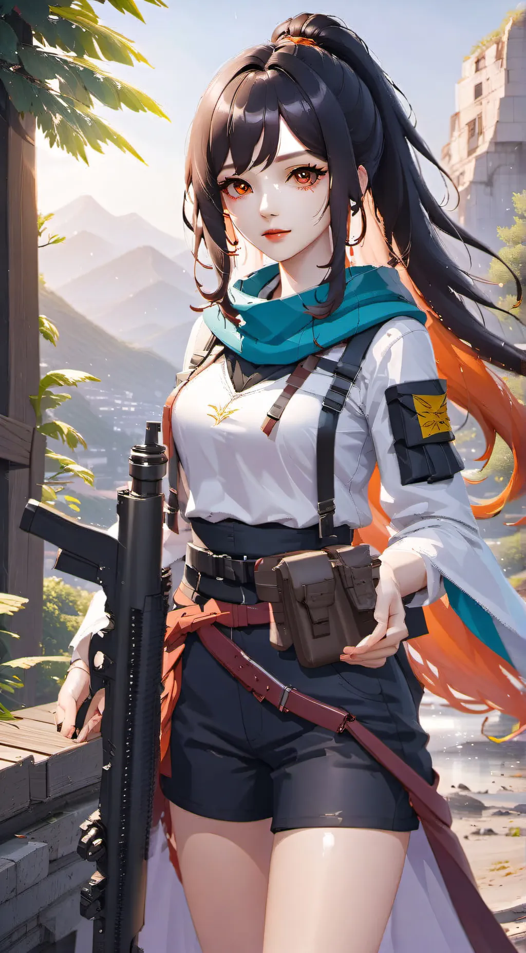 ai character: a sniper  background