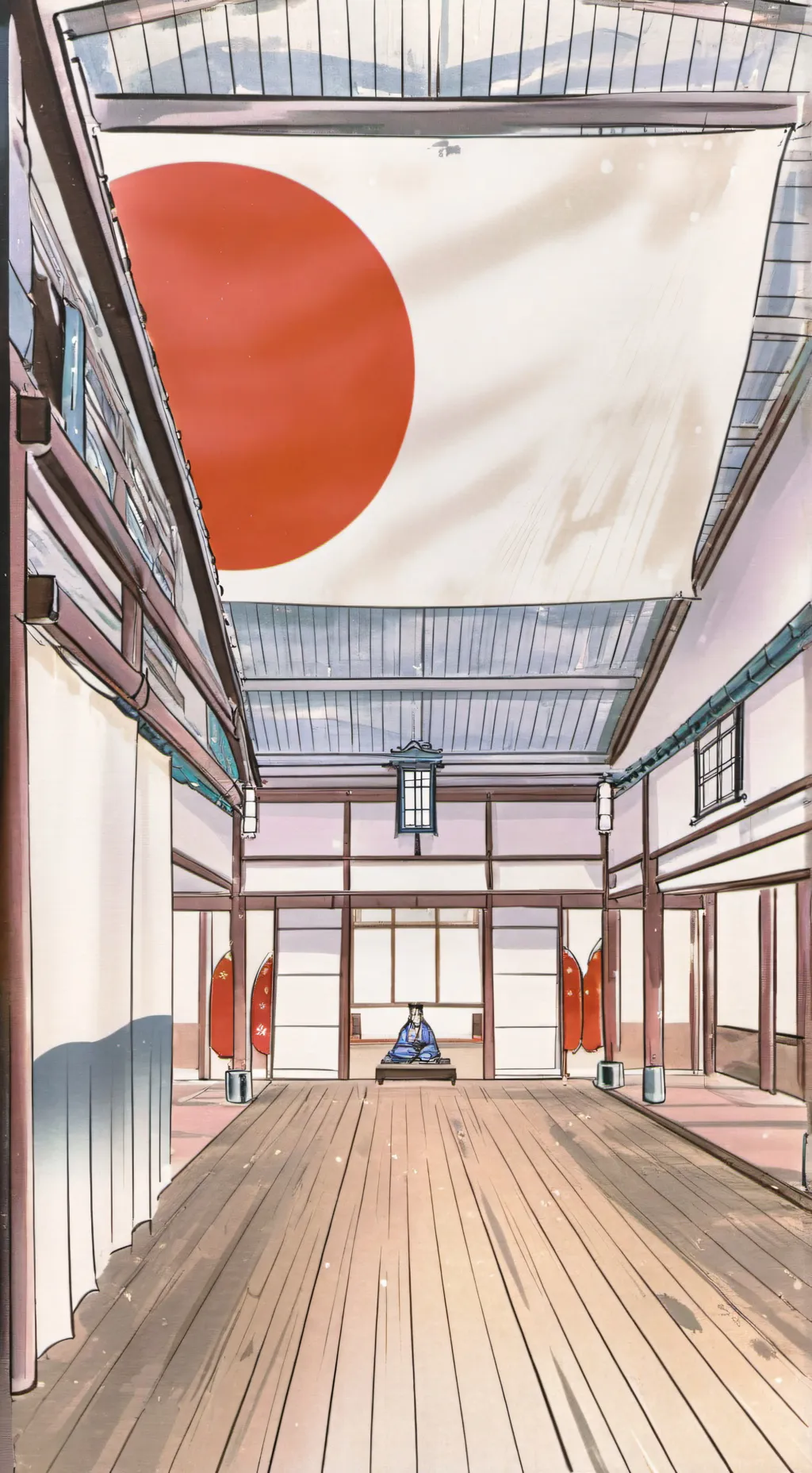 ai character: Martial Fighters background