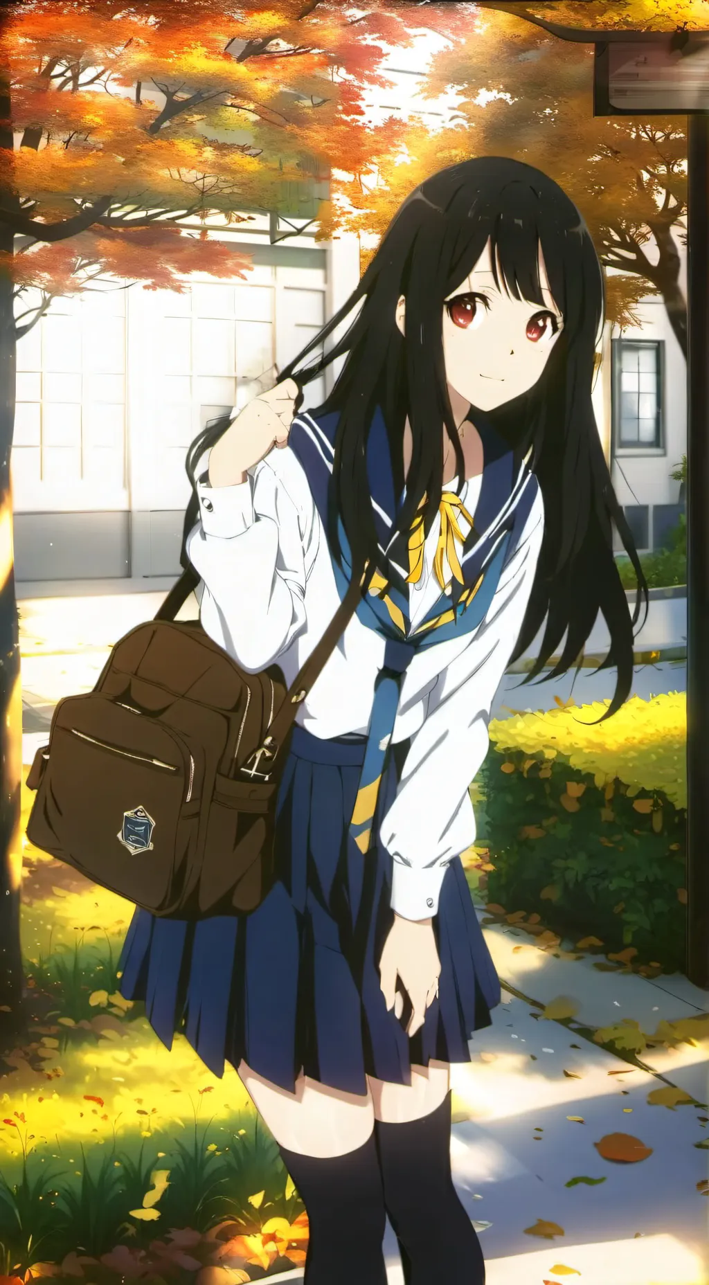 ai character: Back to school ! background