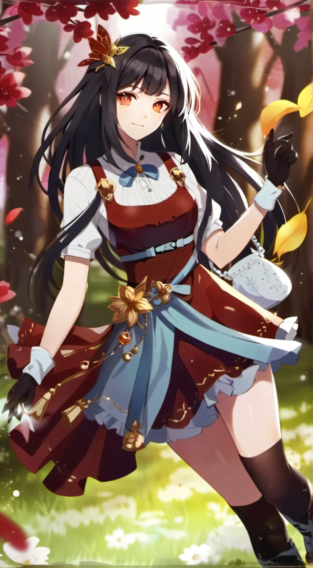 ai character: el amor real background