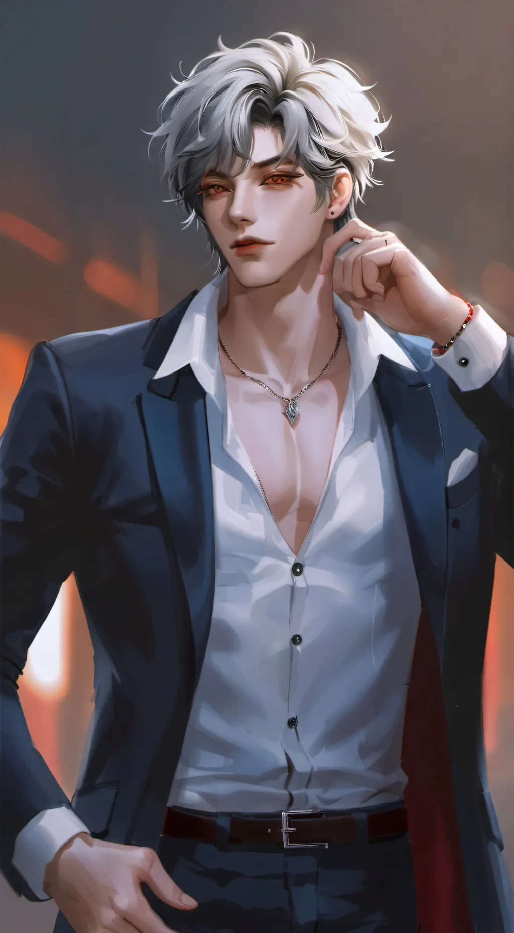ai character: Raphaël background