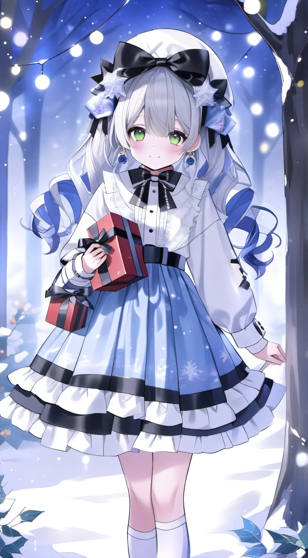 ai character: 𝓒𝓱𝓻𝓲𝓼𝓽𝓶𝓪𝓼 𝓜𝓱𝓪 ~ ♡ background