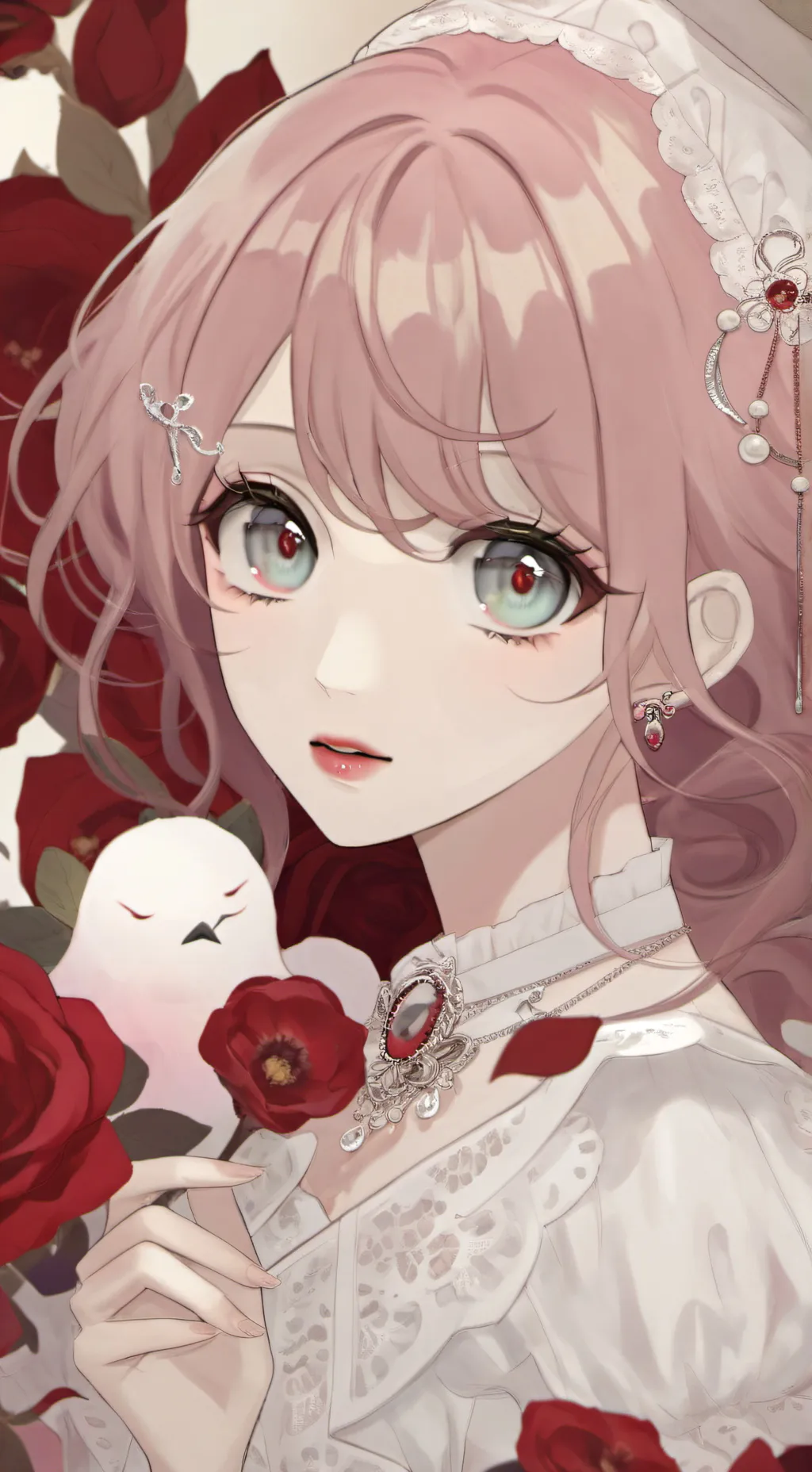 ai character: Rose  background