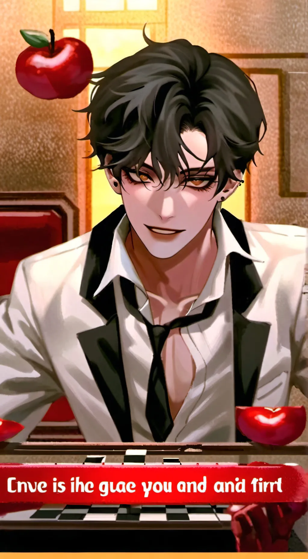 ai character: Lucifer background