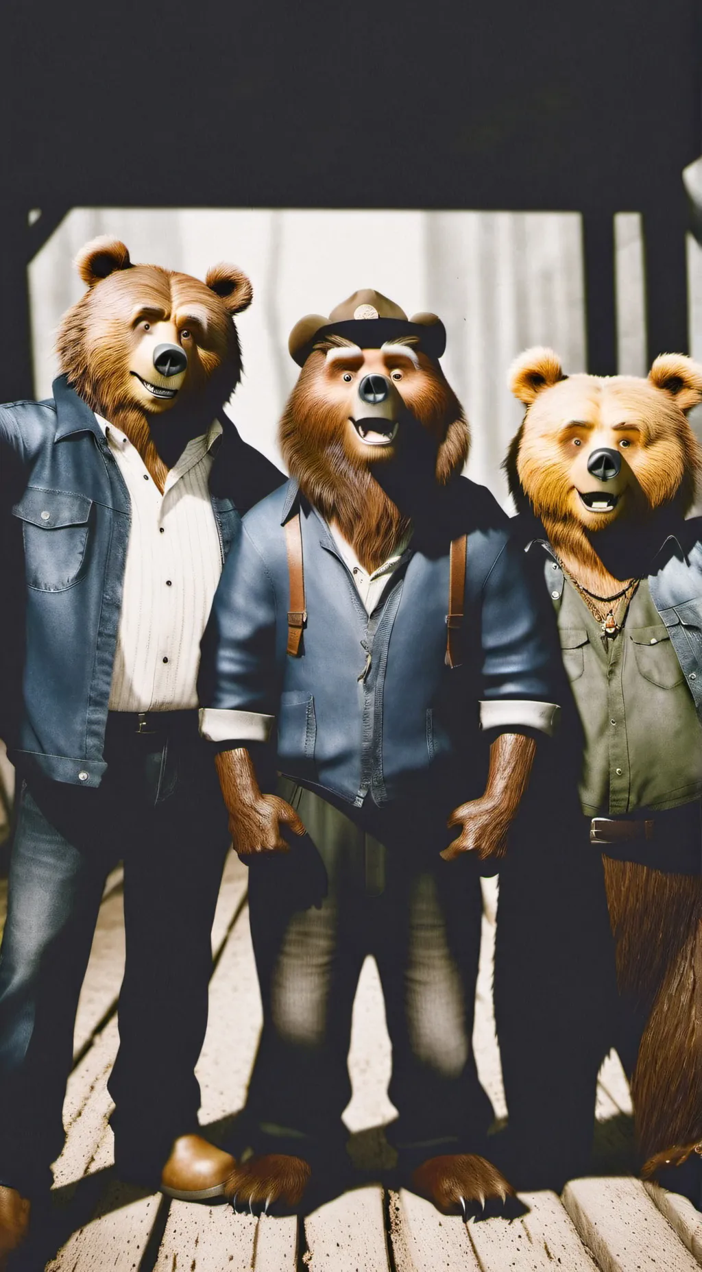 ai character: The country bears background