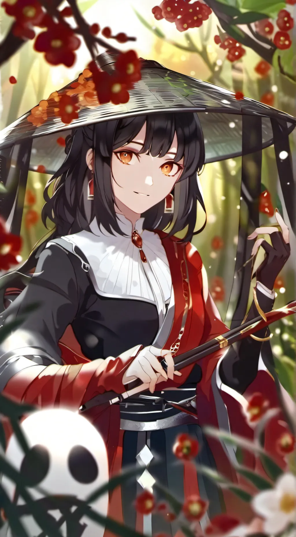 ai character: hanah  background