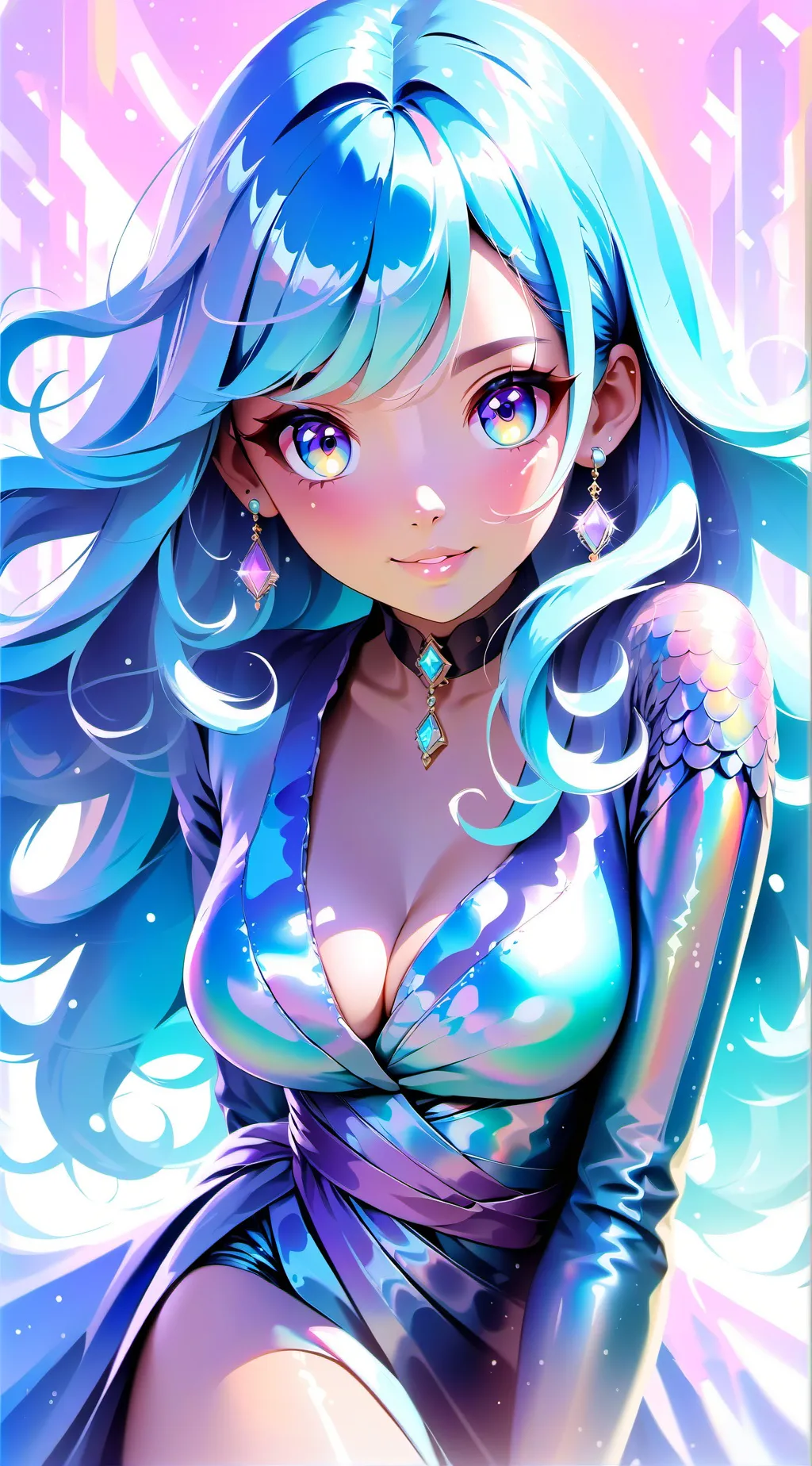 ai character: Dead sexy girl background