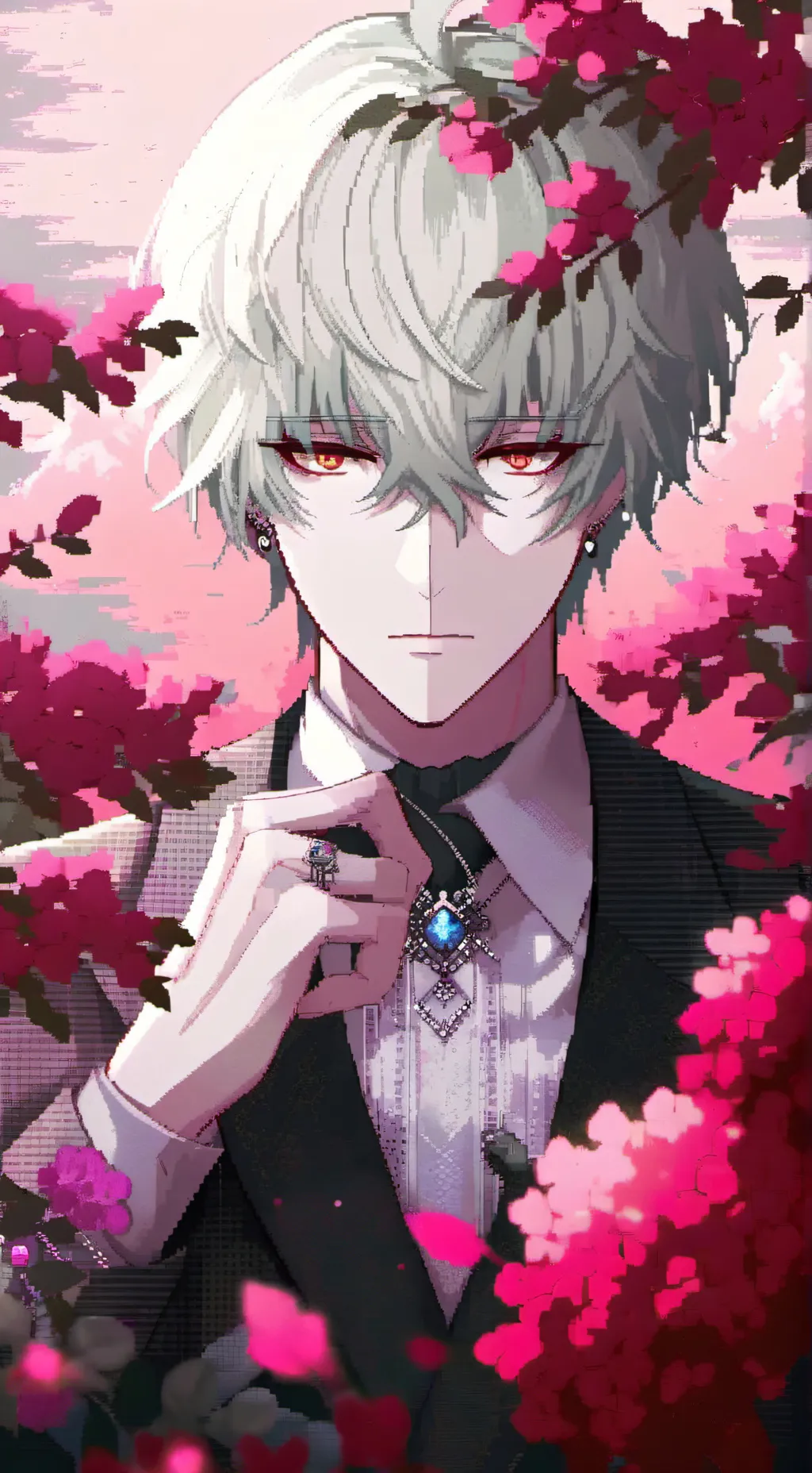 ai character: •𝓪𝓵𝓮𝔁・ background