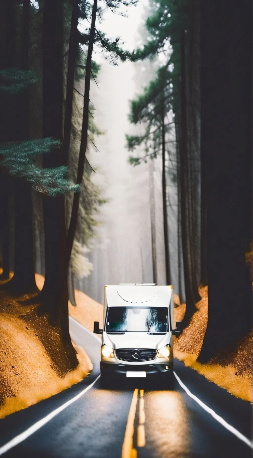 ai character: road trip background