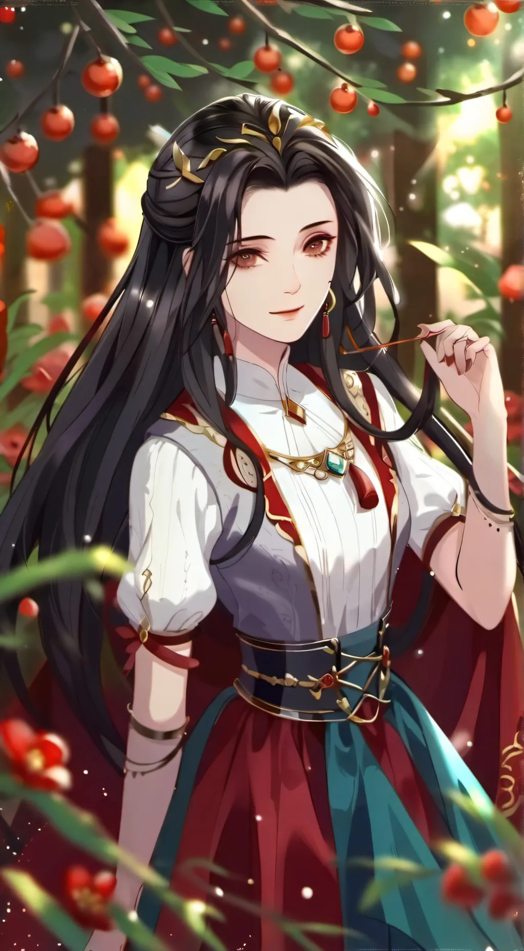 ai character: anita ratinha background