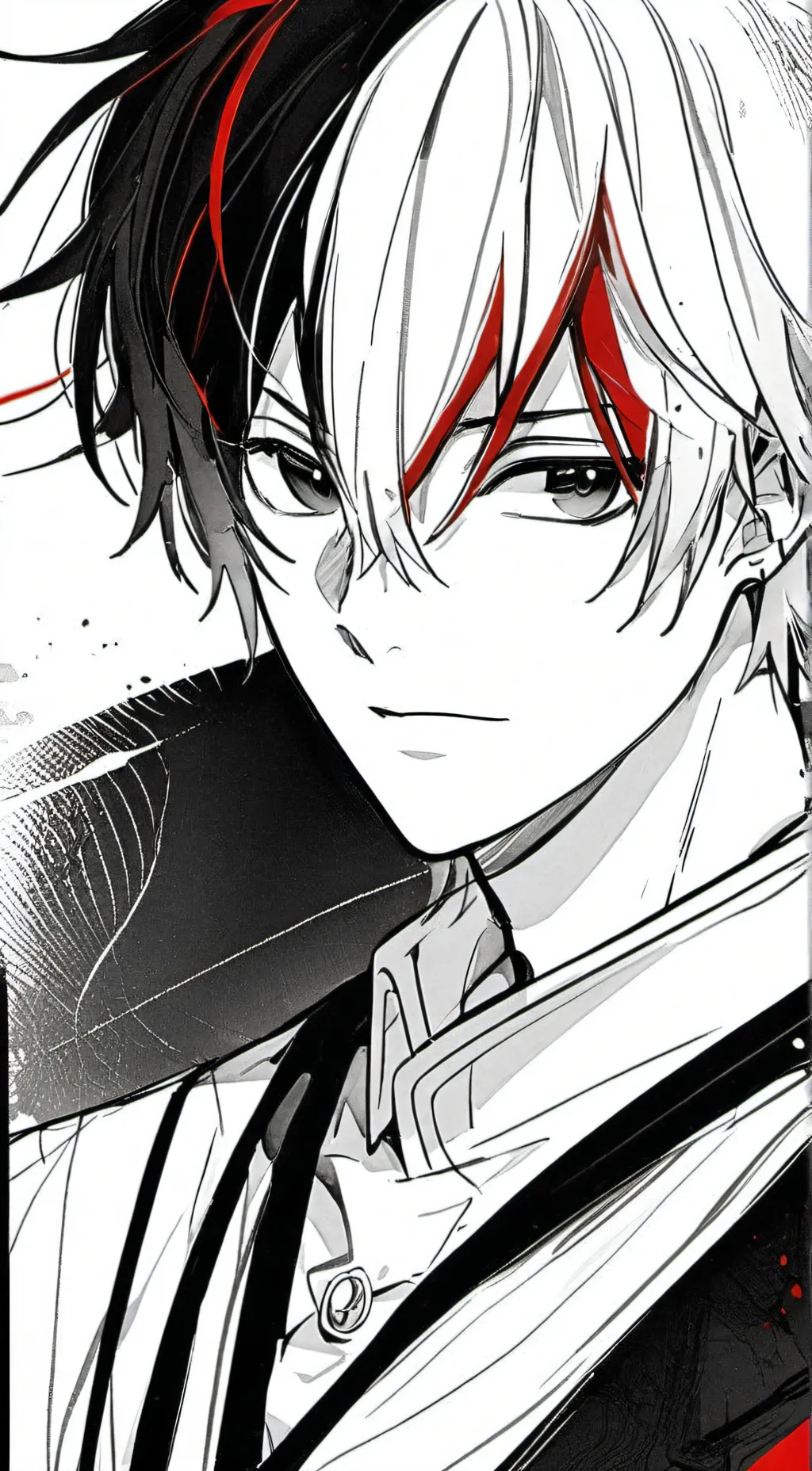 ai character: Shoto Todoroki background