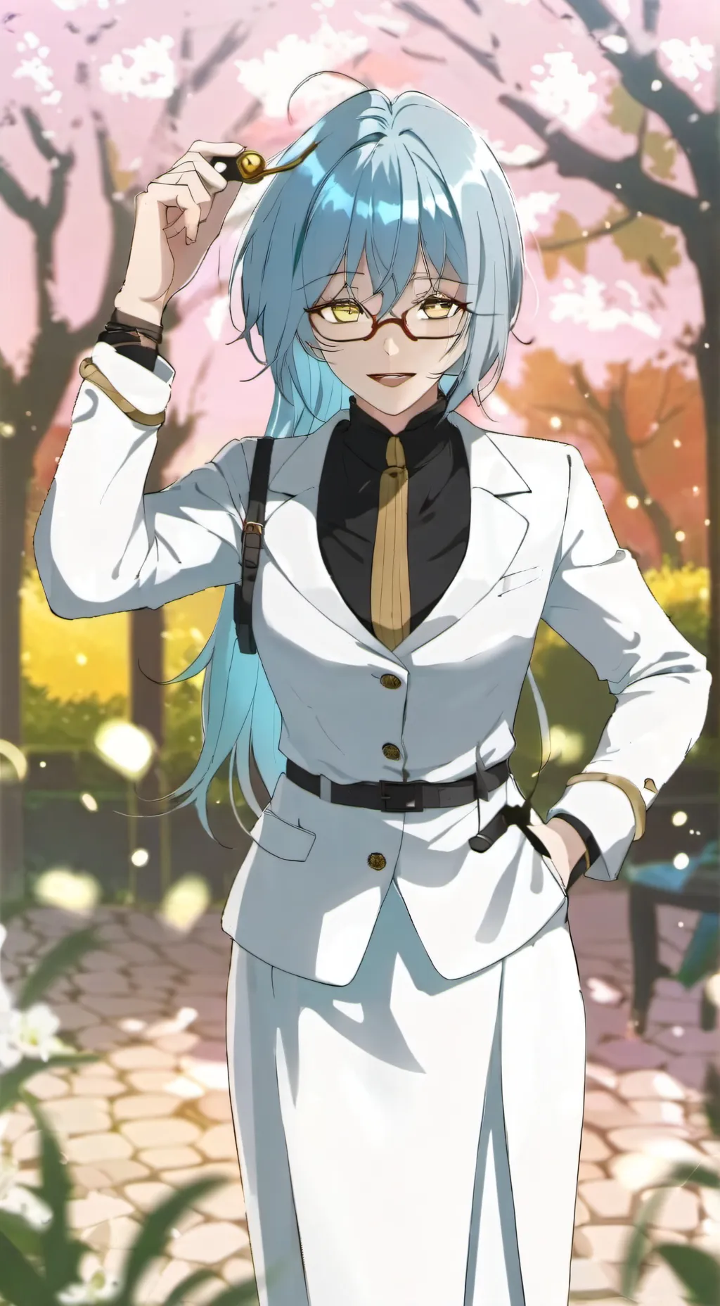 ai character: lea background