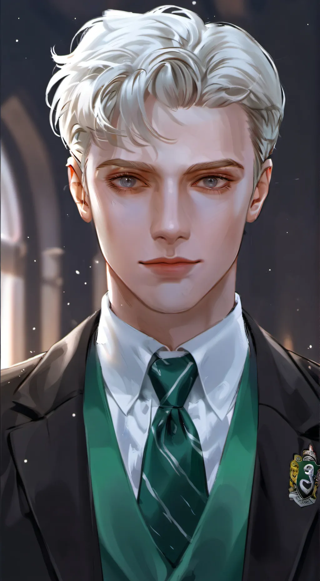 ai character: «draco•malfoy» background