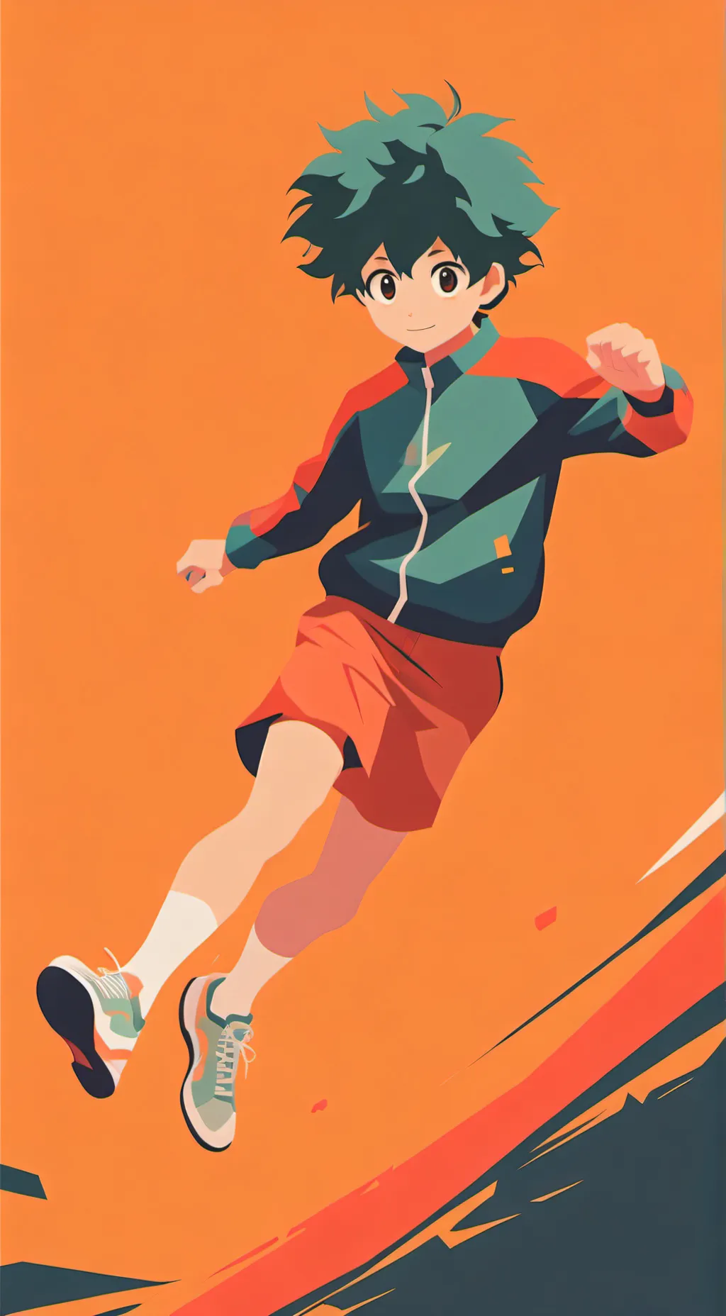 ai character: Mha y la Mascara background