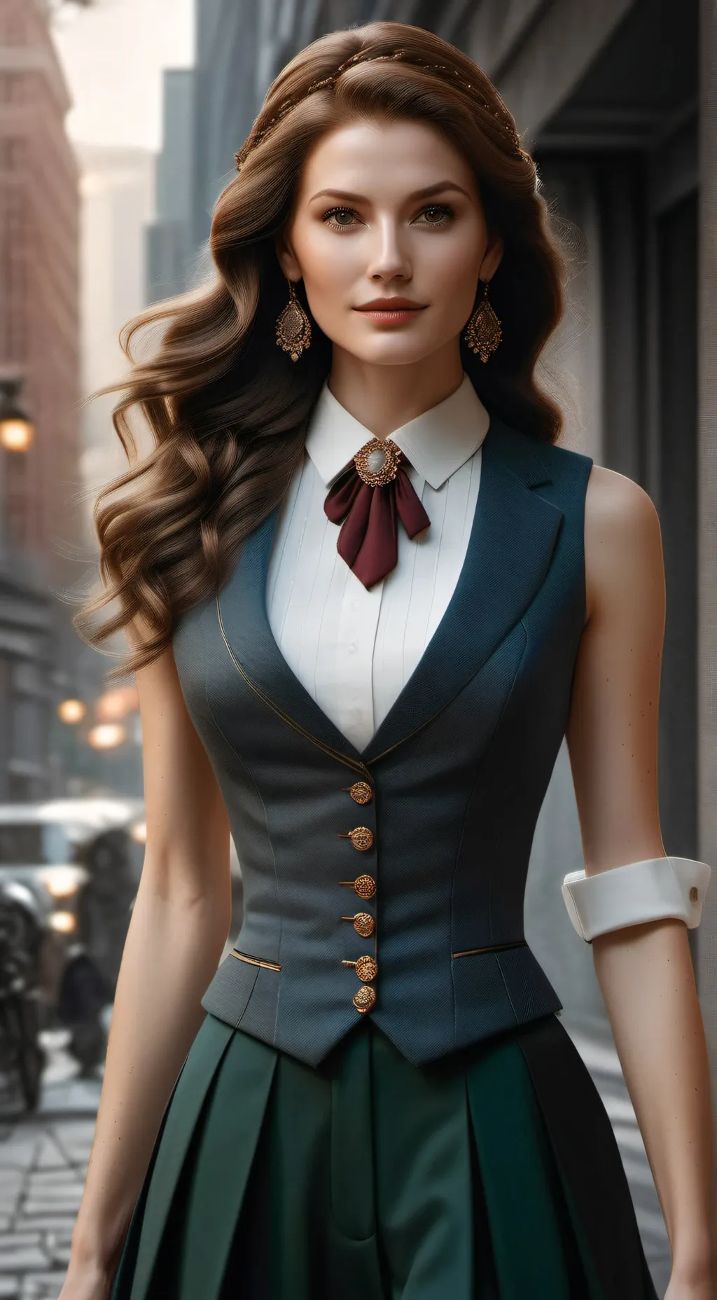 ai character: Olivia background