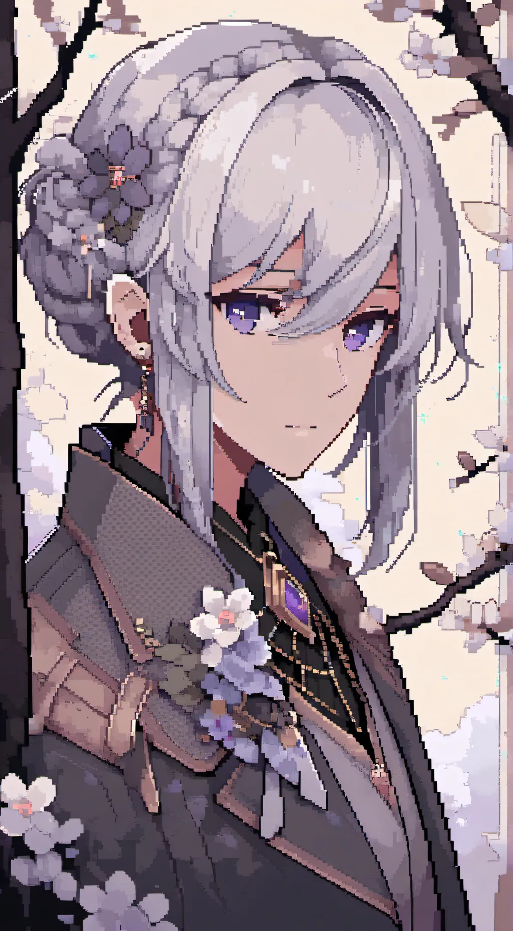 ai character: gato background