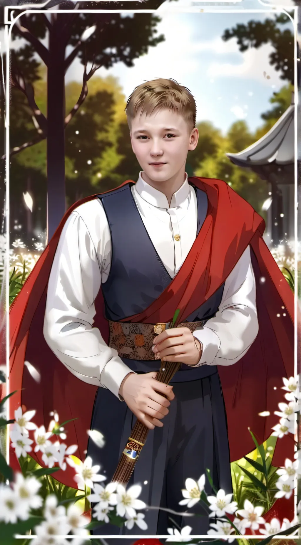 ai character: Иван background