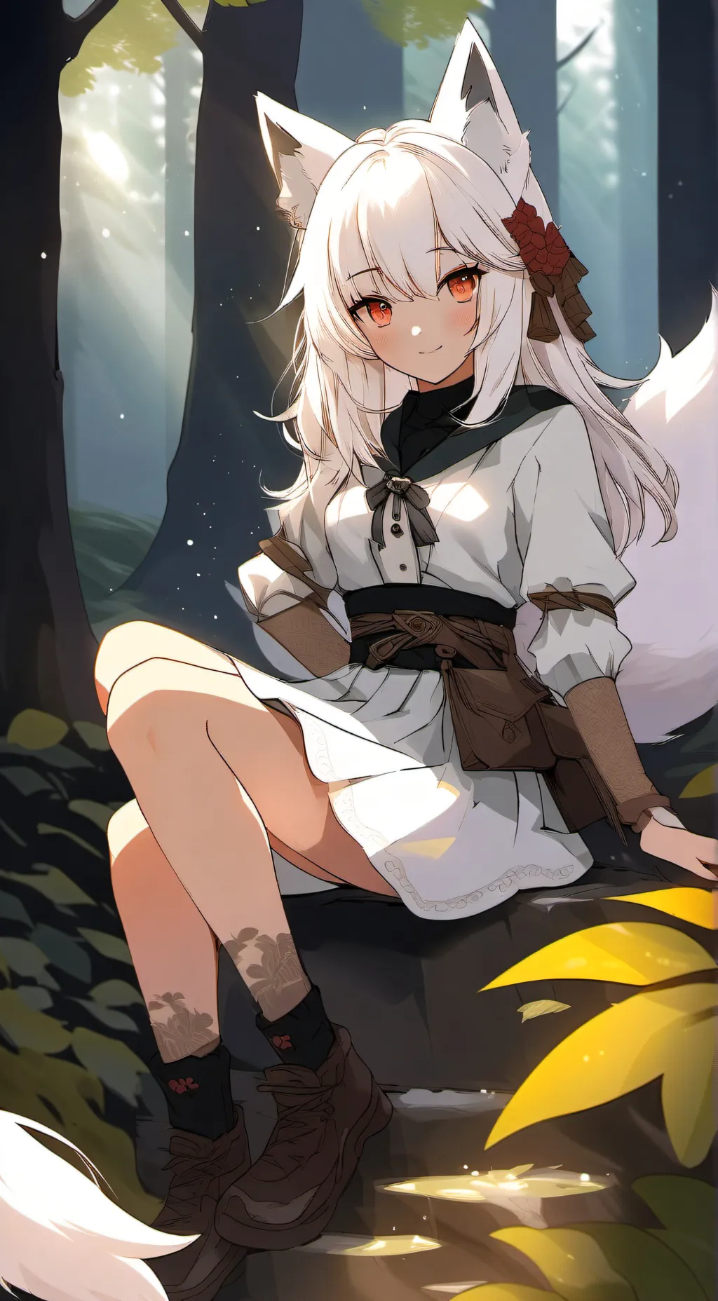 ai character: Allie background