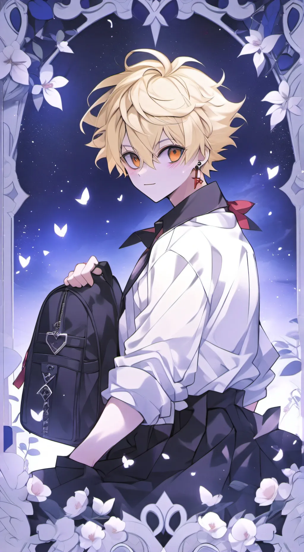ai character: ~🎄⛄Katsuki⛄🎄~ background