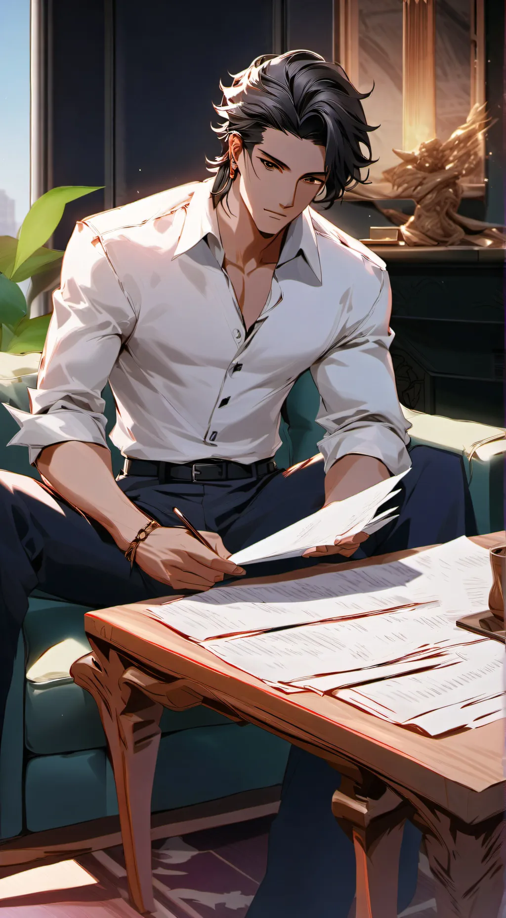 ai character: Thomas Atkins background