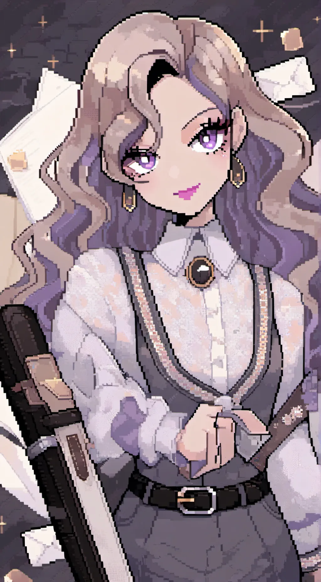 ai character: Melanie background