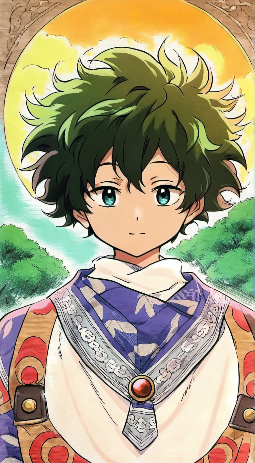 ai character: MHA background