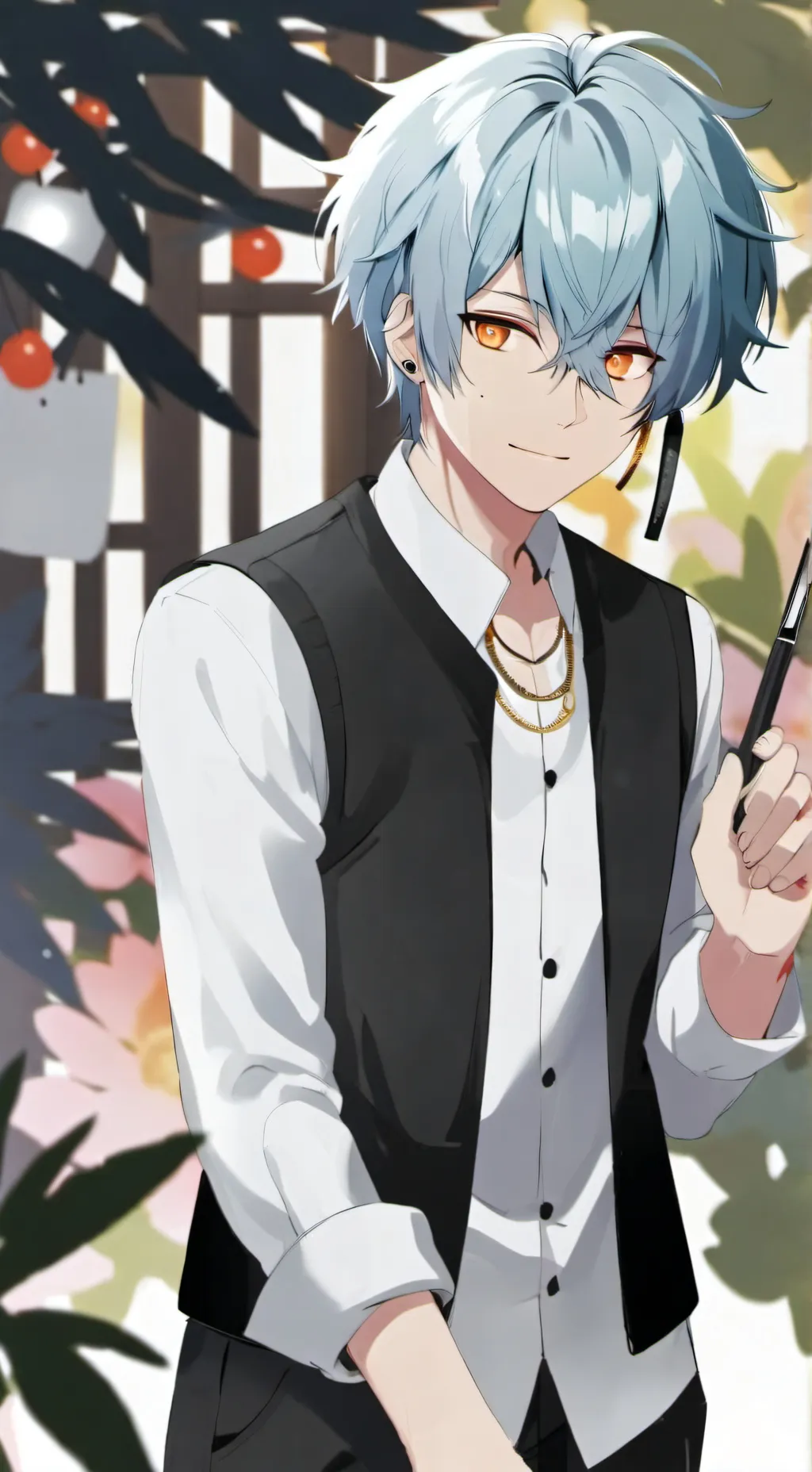 ai character: 45 friends background