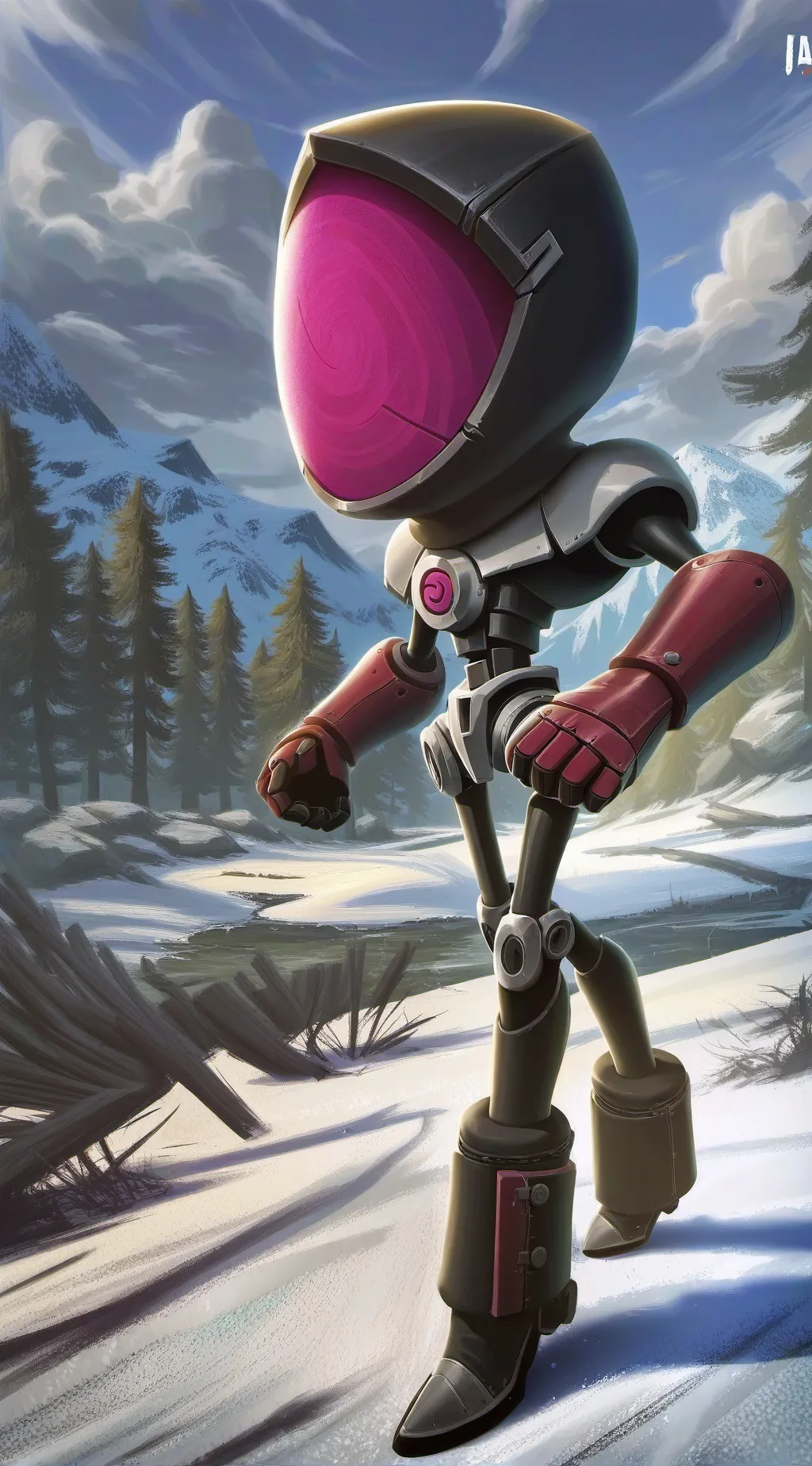 ai character: rosa de among us background