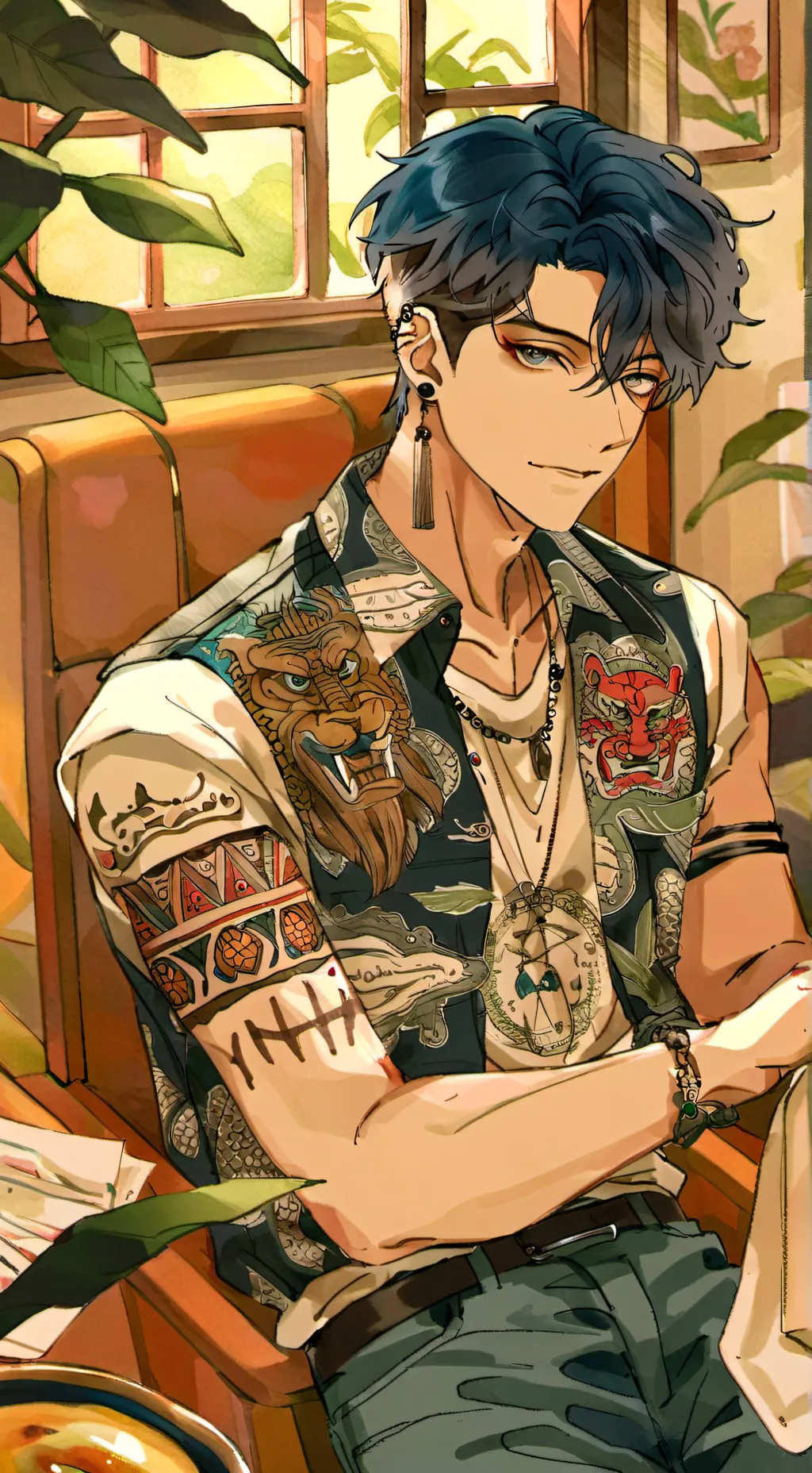 ai character: Ben background