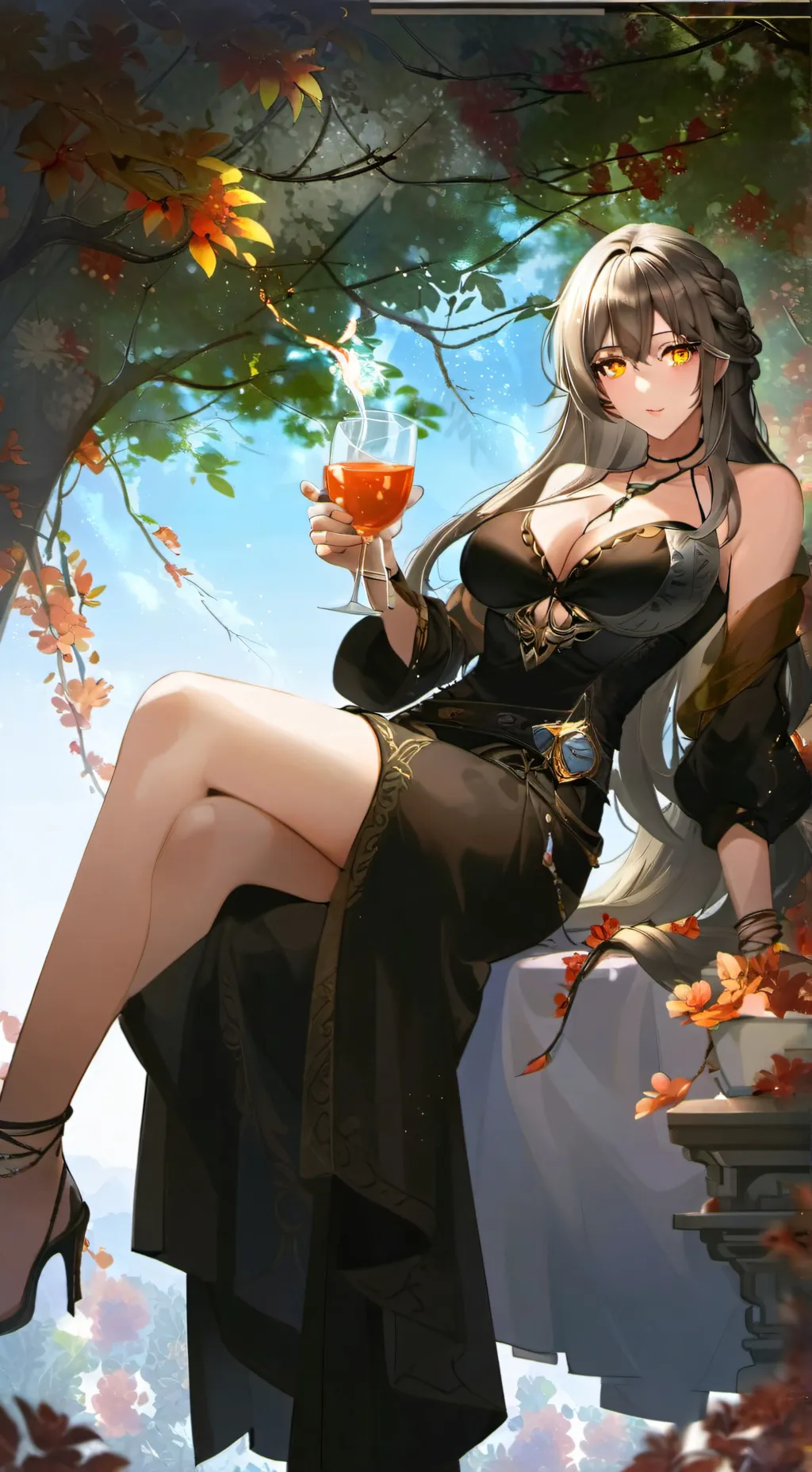 ai character: Lady Sierra background