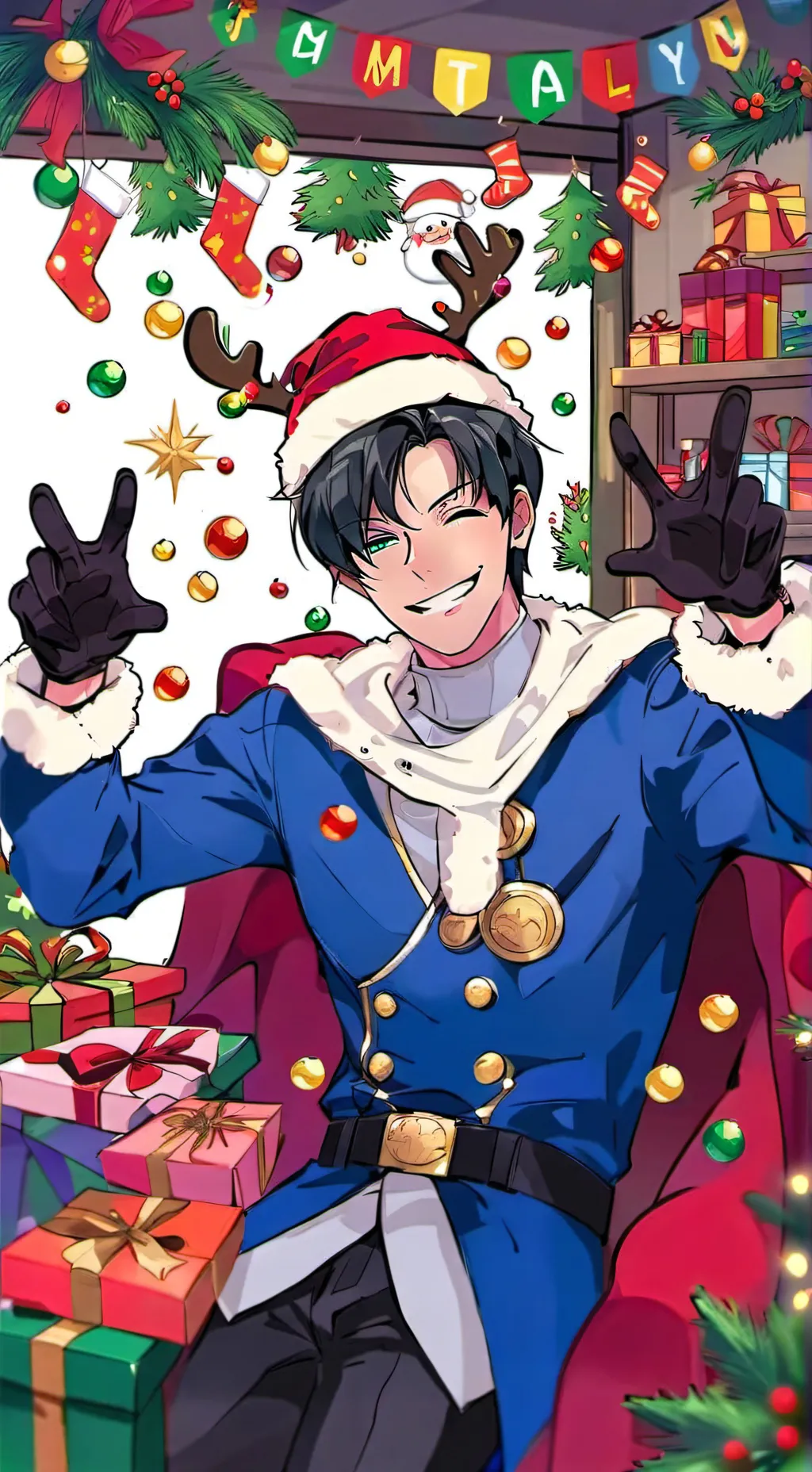 ai character: 🎄Batfam xmas🎄 background