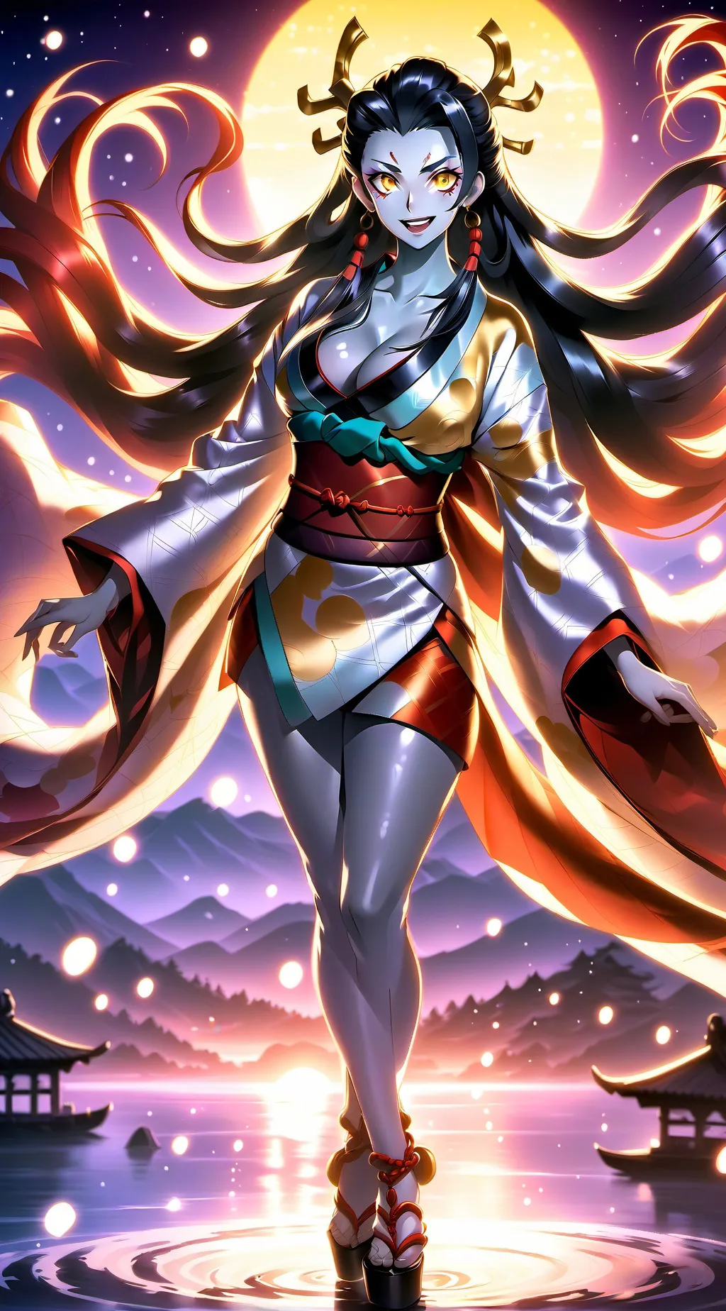 ai character: Daki (DS) background