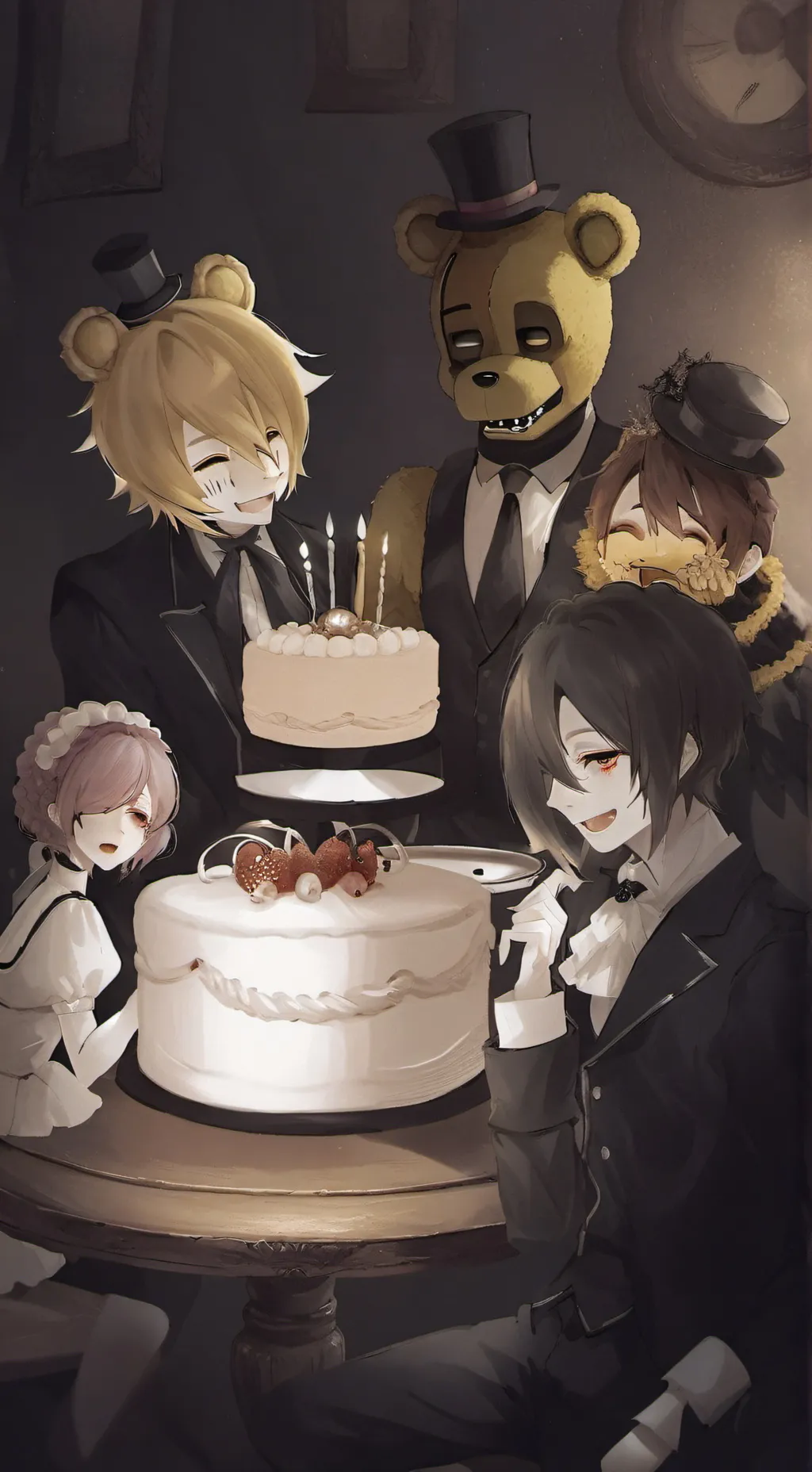 ai character: Princess FNAF (2) background