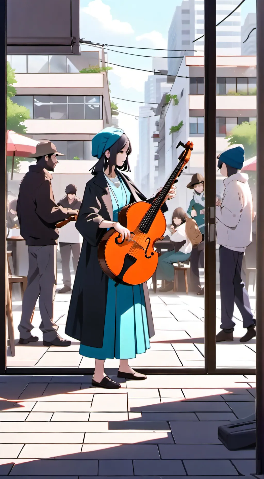 ai character: From the screen background
