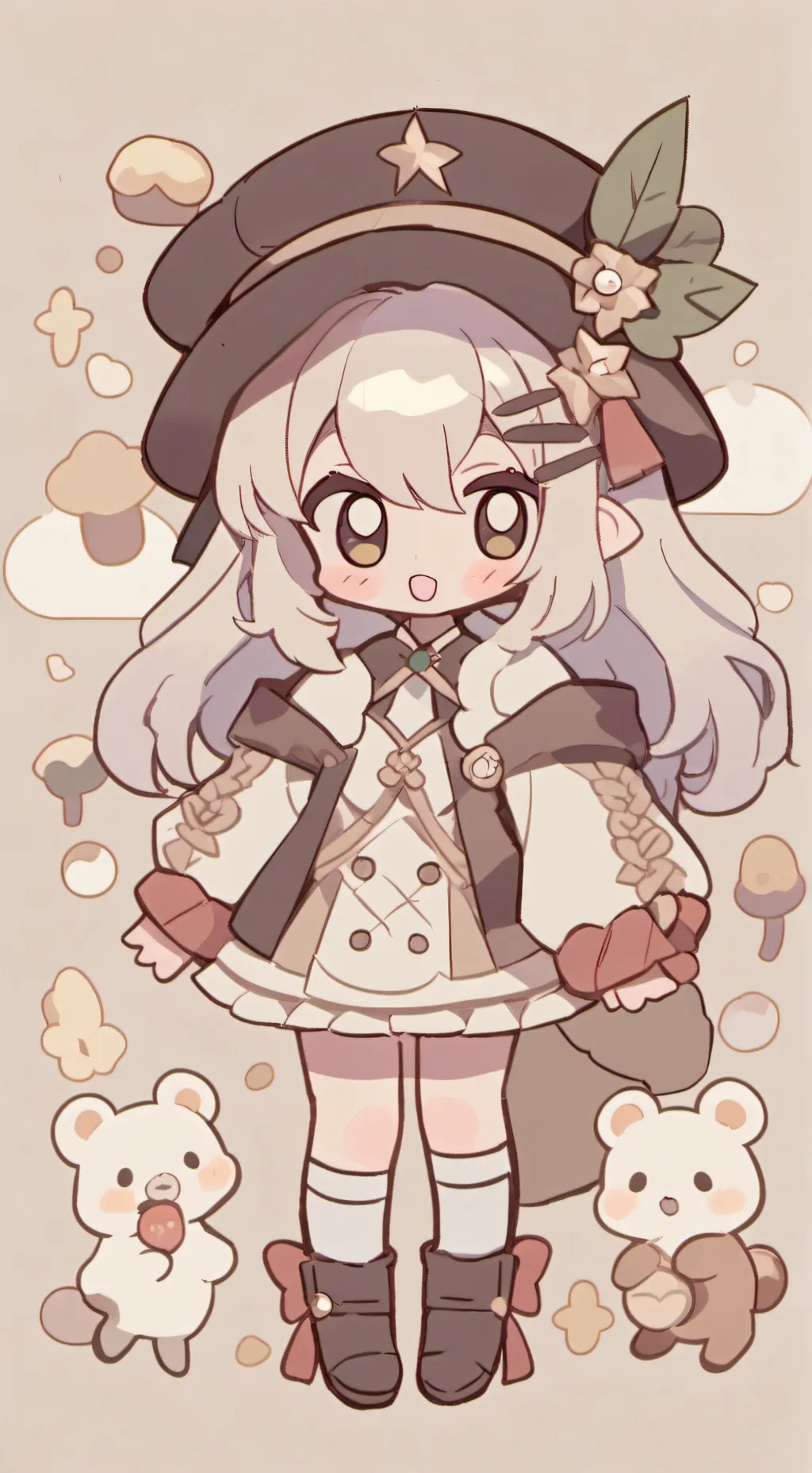 ai character: sofia  ☺️ background
